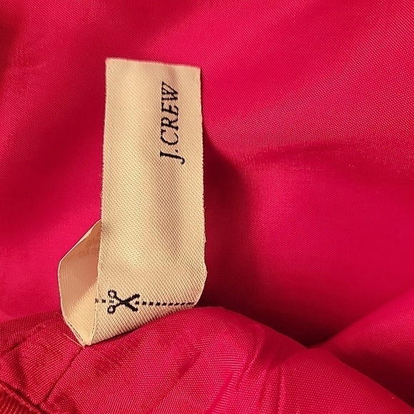 J Crew 100% Wool A-Line Chevron Skirt, Size 6, Excellent Condition! Brick Red - Picture 6 of 12